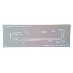 RARE EVA Air x Alto Leather Phone Strap - Aviation Collector's Item - NEW IN BOX